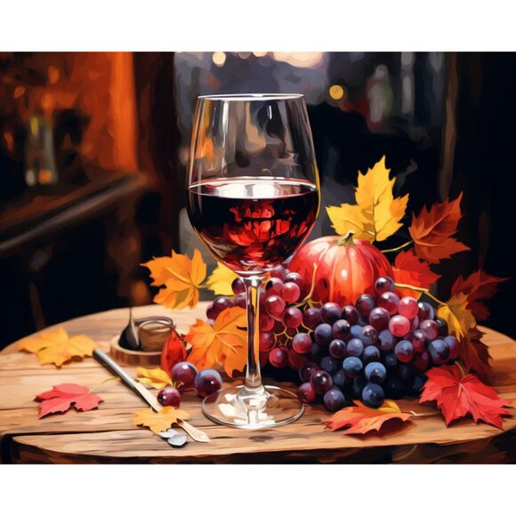 Other - ⭐ Numerical Wine Paint By Number